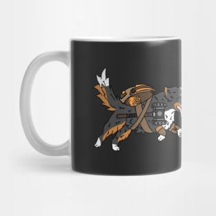 Bernese Mountain Dog Barbarian | DND Dog | Fantasy Fighter Mug